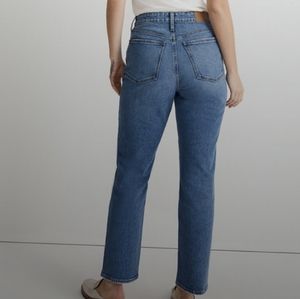 NWT Madewell curvy perfect vintage straight jean